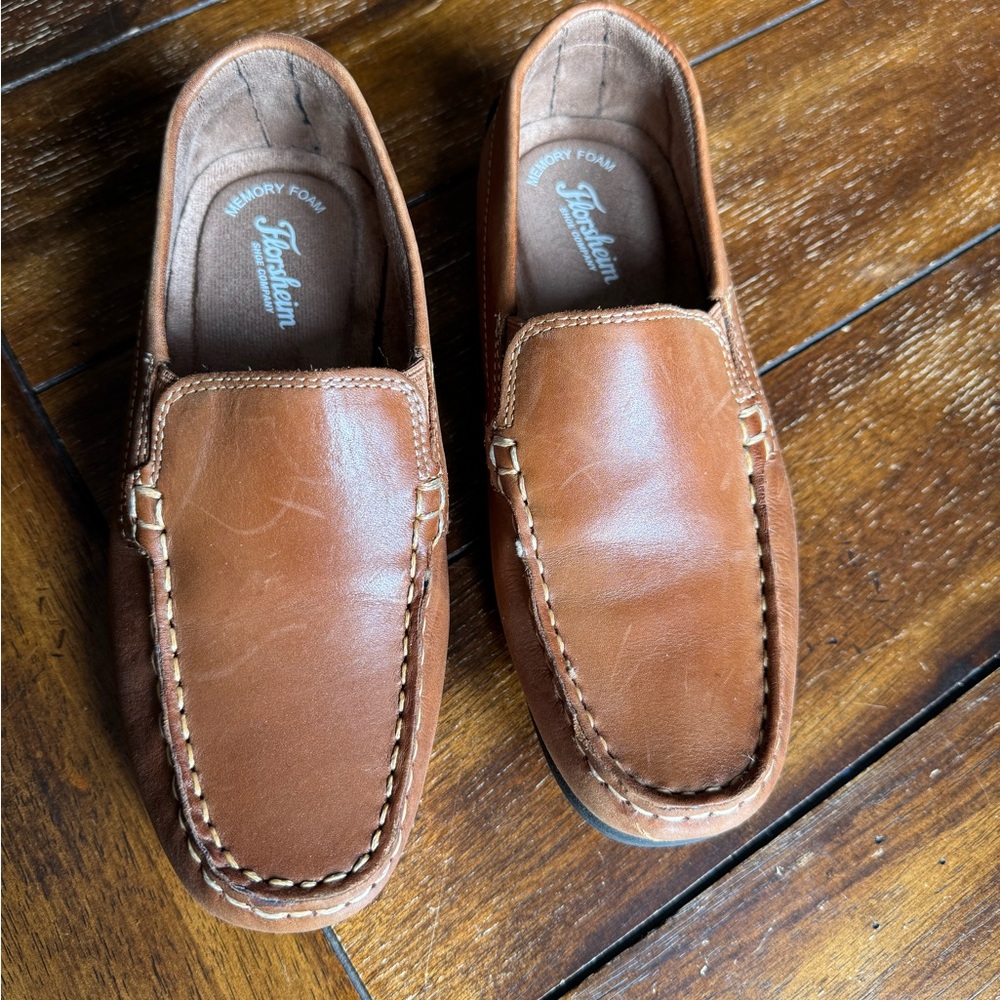 Florsheim Tan Leather Dress Shoes